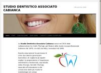 Sito di Studio Dentistico Associato Cabianca Dott.ssa Alice e Dott. Pierluigi