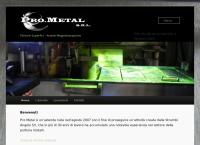 Sito di Pro.Metal società cooperativa a.r.l