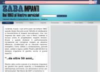 Sito di Zaba Impianti