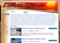 Sito di L'Isolana Case Vacanza