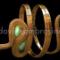 Rendering e modellazione di gioiello in oro.