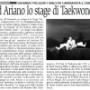 Araino Irpino Stage di Taekwon-do 2012