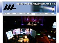 Sito di Audiovisual Advanced art SRL