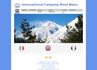 Sito di International Camping Mont Blanc