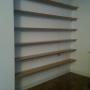 librerie a muro rovere