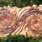 Spirale di pesci, 110x45 cm.