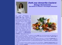 Sito di Dott.ssa Annarita Casiere  Biologo Nutrizionista