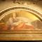 Parma, San Giovanni Evangelista, lunetta del Parmigianino con San Giovanni Evangelista
