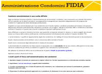 Amministratore Condominio Torino - Amministrazione Condomini Fidia