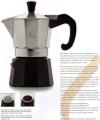 Caffettiera per cialde e macinato, eroga 2 tazze