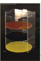 ESPOSITORE PER TORTE plexiglass 4 posti - Diametro cm.32 Altezza cm.46