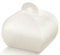 Scatole portaconfetti semi-trasparenti Tortina Ghiaccio mm.55x55x50 - Pz.50 Sc.10%