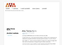 Sito di Alla Terza S.r.l.