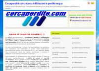 Sito di Ricerca Infiltrazioni Perdite