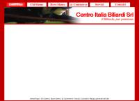 Sito di Centro Italia Biliardi Srl