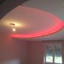 Controsoffitto con luci a led