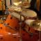 Particolare batteria e Epiphone Blues Custom