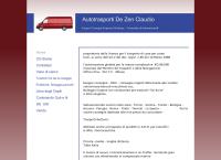 Sito di Autotrasporti De Zen Claudio