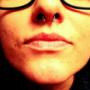 Septum piercing