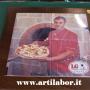 quadro ceramica regalo inaugurazione new pizzeria