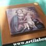 quadro ceramica