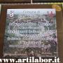targa ad honorem manifestazione ballo