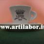 tazzina da caffè a logo