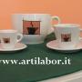 tazzine da cappuccino e caffè per bar