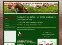 Sito di Macelleria Del Borgo Deruta