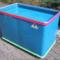 Trolley, carrello trasporto biancheria,carrello di plastica, contenitore