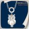 Morellato gioielli collana Gufo con perla naturale e cristalli,