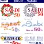 Scritte adesive saldi