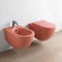 Sanitari bagno sospesi colorati