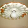 Caricato da visitatore il 04/03/2017 - Ceramica artigianale
diametro 40 con decorazioni floreali 
Portalampade con attacco 1 x E27 max100w - lampadina non inclusa
Made in Italy. disponibile Unico pezzo !!!