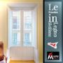 Atmosfere siciliane Portafinestra in legno in stile classico