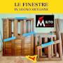 Pronte per una nuova casa Persiane e finestre a trapezio