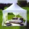 Gazebo Struttura in ferro zincato con copertura in PVC ignifugo