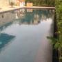 vasca in pvc per piscina a sfioro