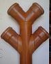 BRAGA QUADRUPLA IN PVC FOGNATURA