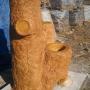 fontana in cemento realizata ammano