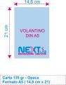 1000 Volantini DIN A5 | Grafica INCLUSA | 125 €