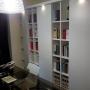 Libreria su misura laccata bianco opaco Bari