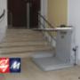 Servoscala a pedana porta carrozzella
