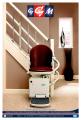 Poltroncina montascale per scala a rampe con curve