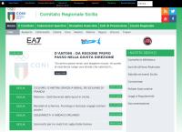 Sito di Coni - Comitato Regionale Sicilia