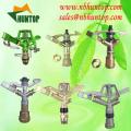 Brass impact rotary swivel sprinkler Huntop Producer China, impulse lawn irrigation sprinkler, Tools for sprinkler irrigation, sprinkler gun sprayer