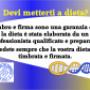 Timbro e firma garantiscono il cliente