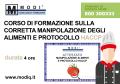 Corso obbligatorio per la formazione di addetti alla manipolazione di alimenti - HACCP attestato valido