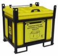 Contenitore per trasporto e stoccaggio batterie esauste