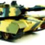 CARRO ARMATO RC SOFTAIR BB ABRAMS 1/24